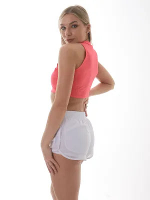 Sports All Match Slim Vest Bottoming Underwear Milk Silk High Elastic Top