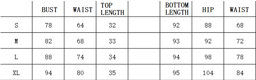 Two Piece Sexy Slim Fit Skirt Women
