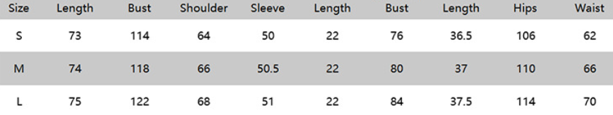 Women Clothing Vintage Shirt Suspender Shorts Suit National Ink Printing Three Piece Set