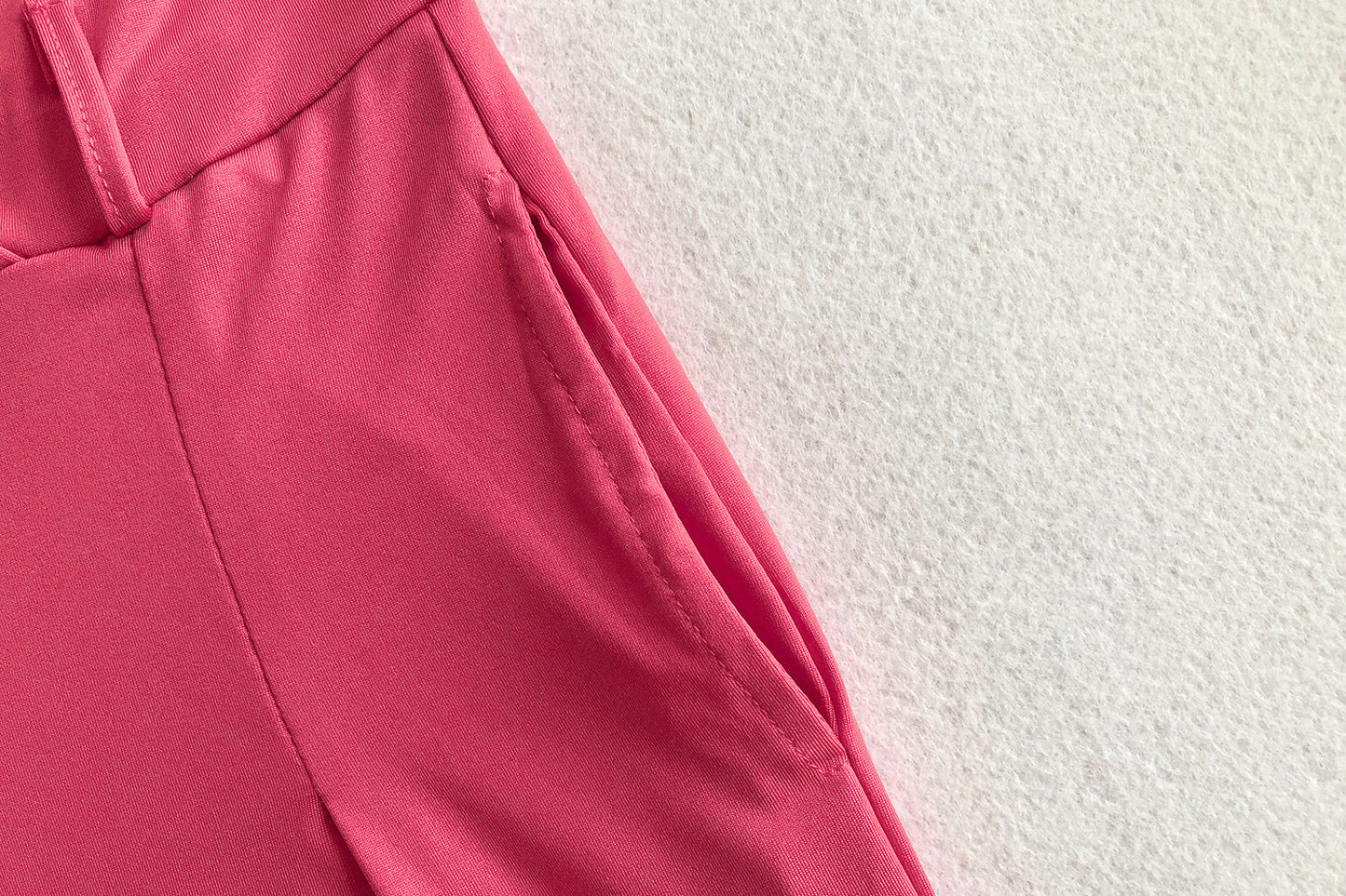 Women Clothing Sexy High Waist V neck Wide Leg Irregular Asymmetric Suit with Belt Jumpsuit