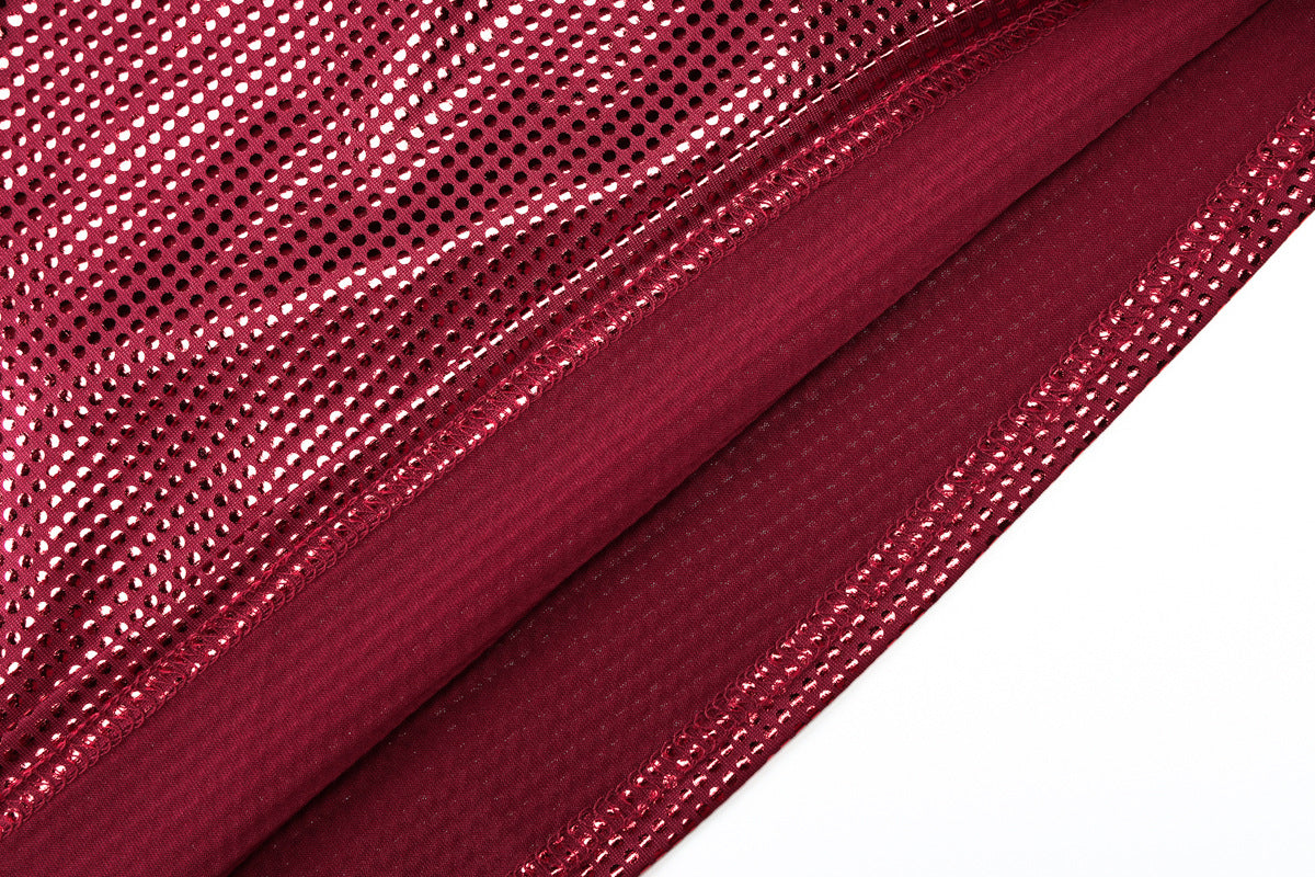 Summer Women Clothing Sexy Backless Bronzing Pleated Slim Fit Camisole Dress