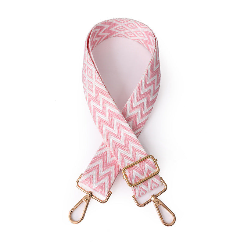Pink with White