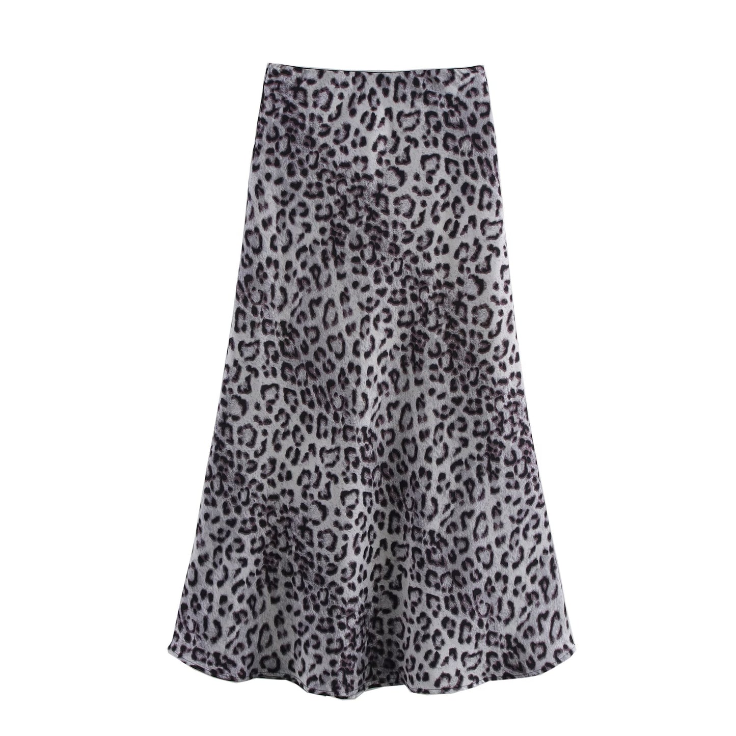 Spring Women Stylish Simple Elastic Long Skirt