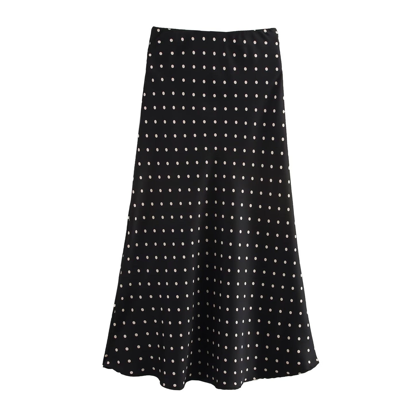 Spring Women Stylish Simple Elastic Long Skirt