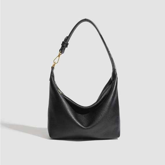 Tote Bag Simple Office Large Capacity Shoulder Bag Casual All Match Bucket Portable Underarm