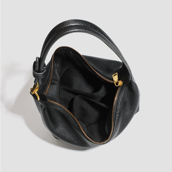 Tote Bag Simple Office Large Capacity Shoulder Bag Casual All Match Bucket Portable Underarm