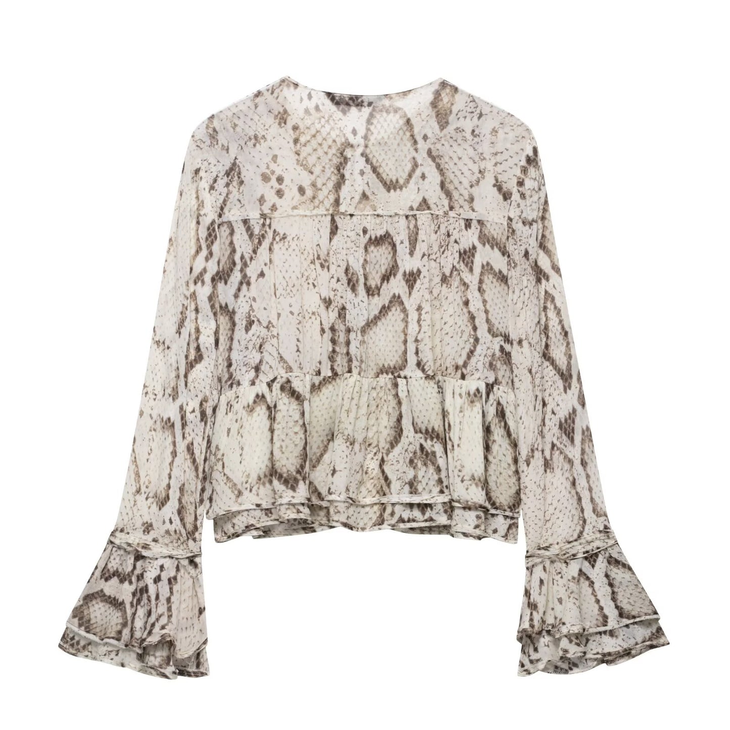 Summer Women Casual Animal Print Shirt Pants