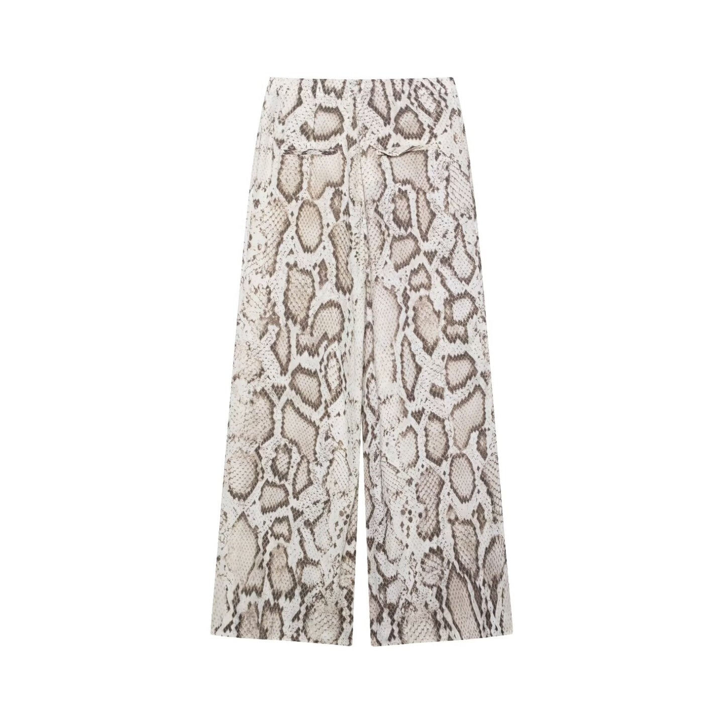 Summer Women Casual Animal Print Shirt Pants