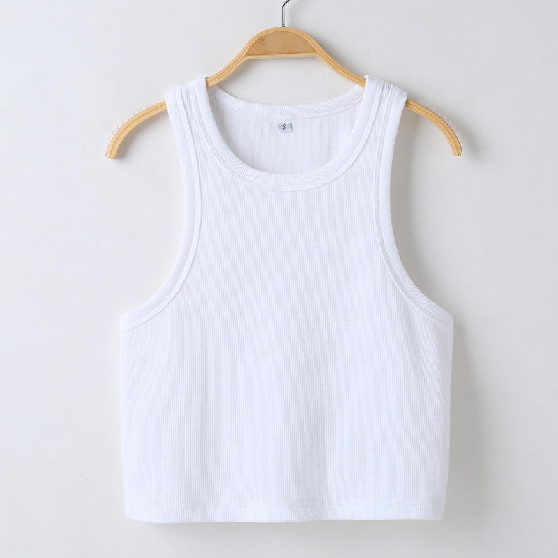 Summer Solid Color Sexy Camisole Vest Women Clothing