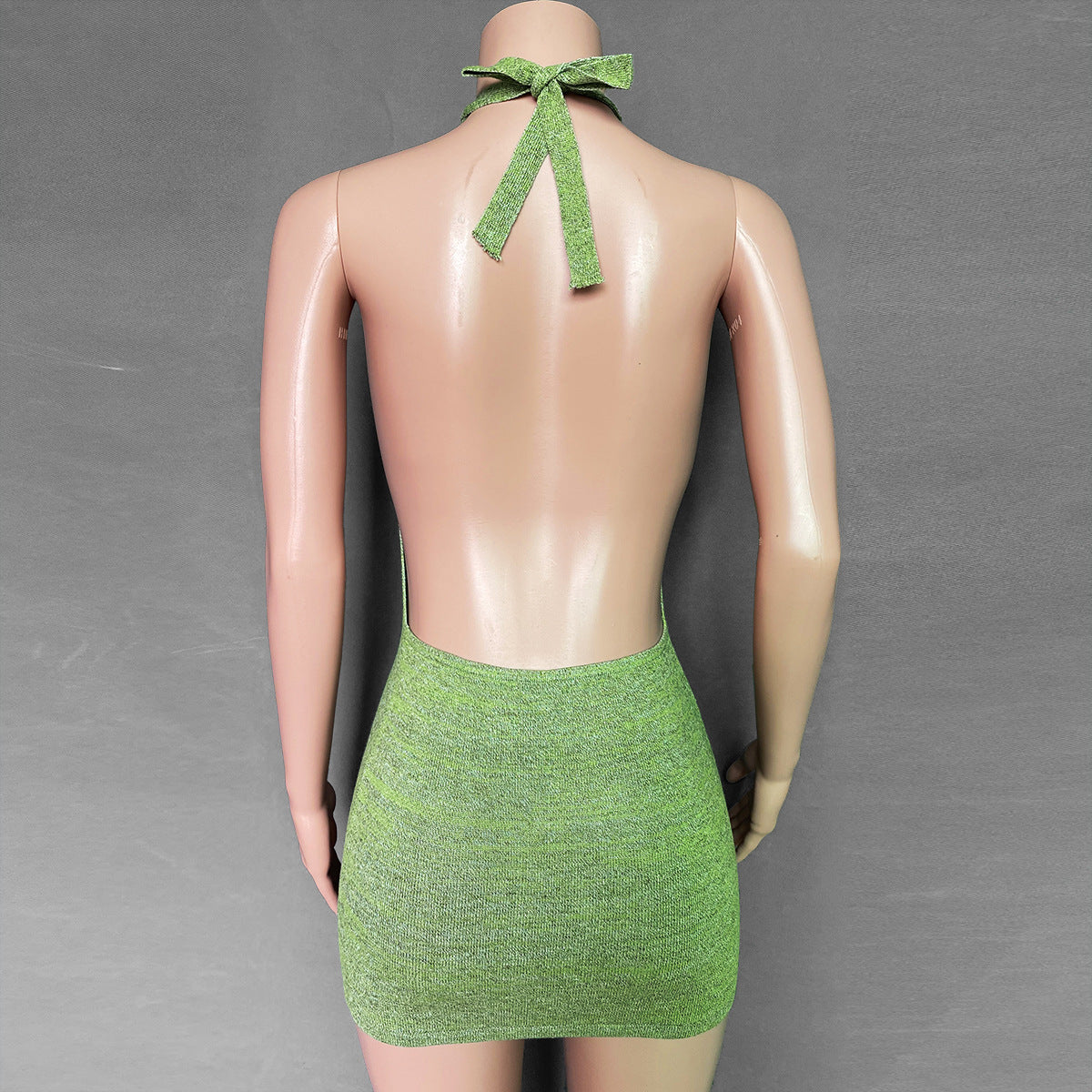 Best Women Clothes Vacation Swimsuit Sexy Sheath Backless Strap Sweaters Dress