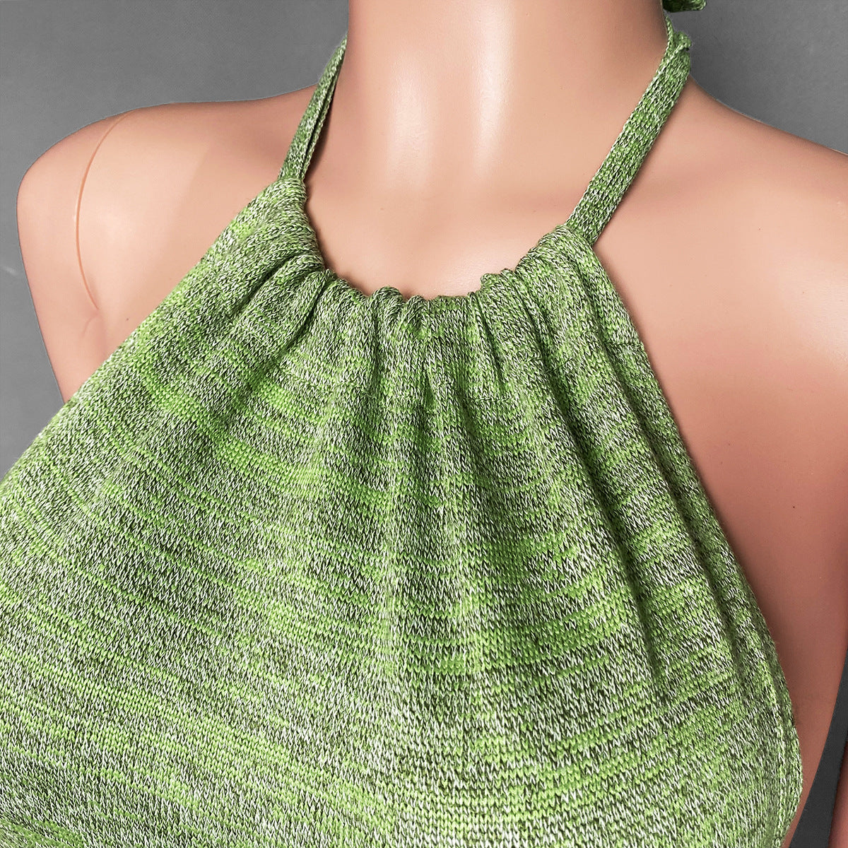 Best Women Clothes Vacation Swimsuit Sexy Sheath Backless Strap Sweaters Dress