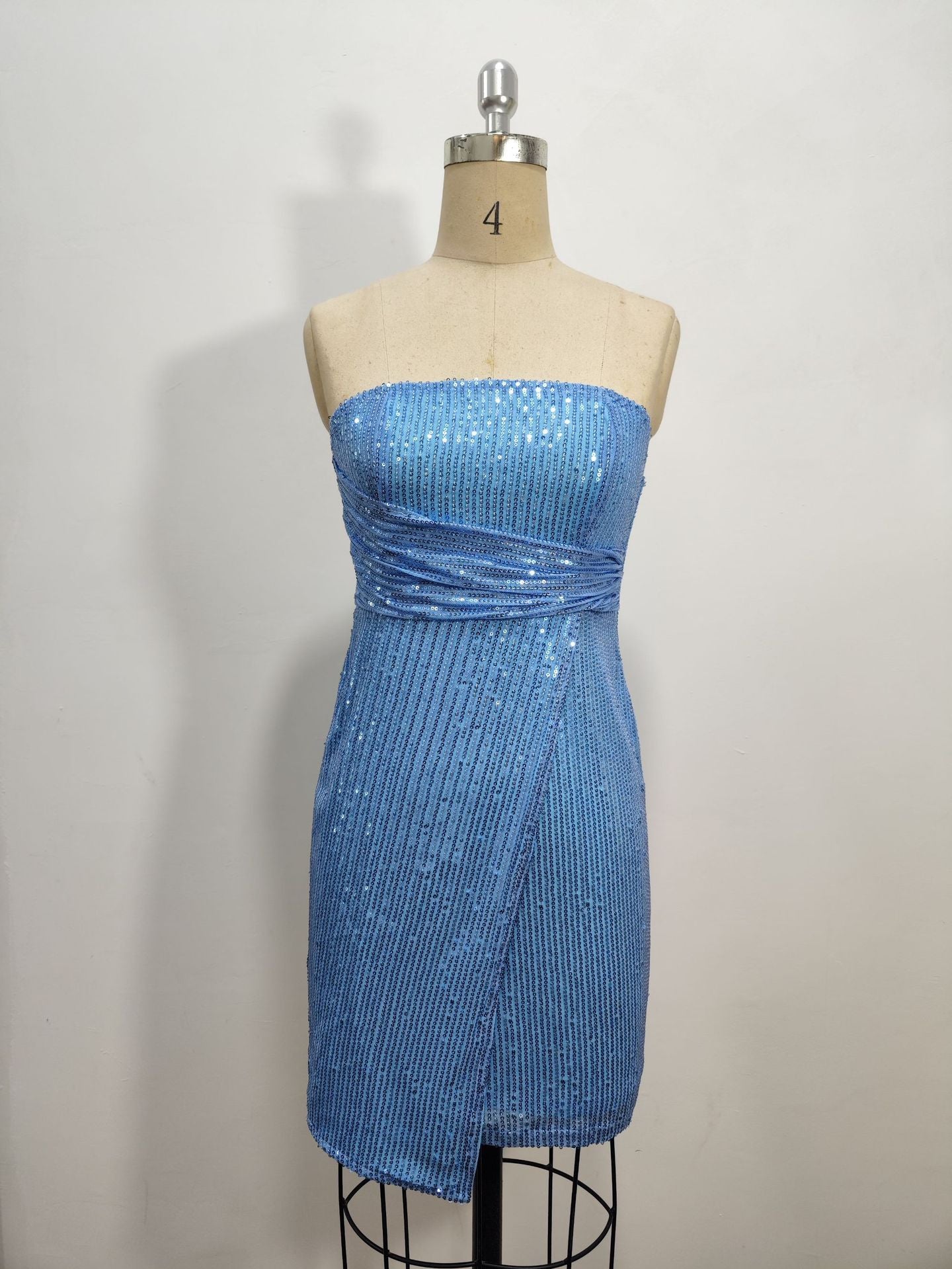 Summer Sexy Tight Sequined Sexy Hip Dress