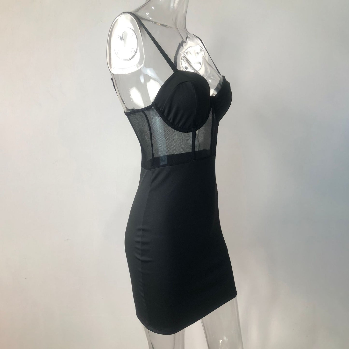 Arrival Sexy Patchwork Sling Perspective Steel Ring Boning Corset Boning Corset Sheath Dress Corset