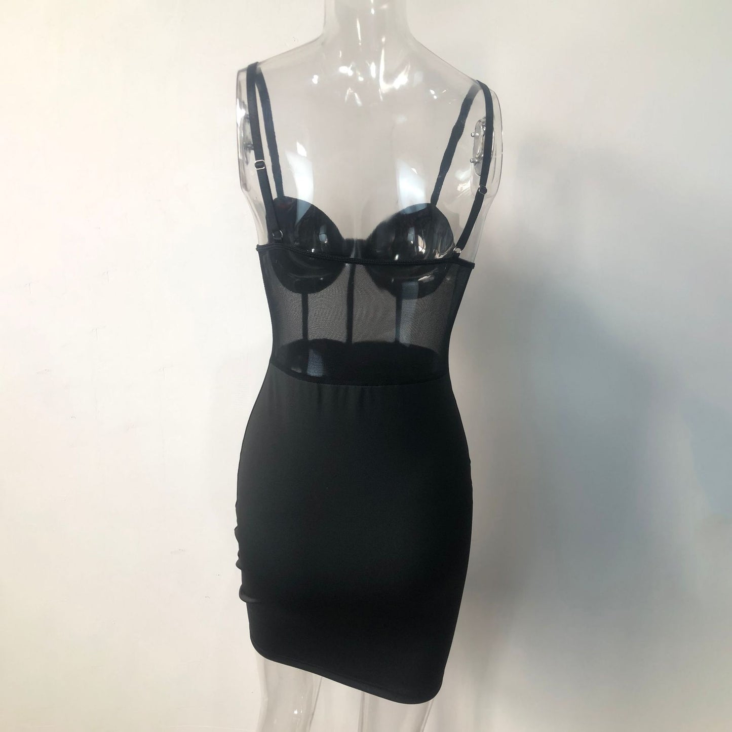 Arrival Sexy Patchwork Sling Perspective Steel Ring Boning Corset Boning Corset Sheath Dress Corset