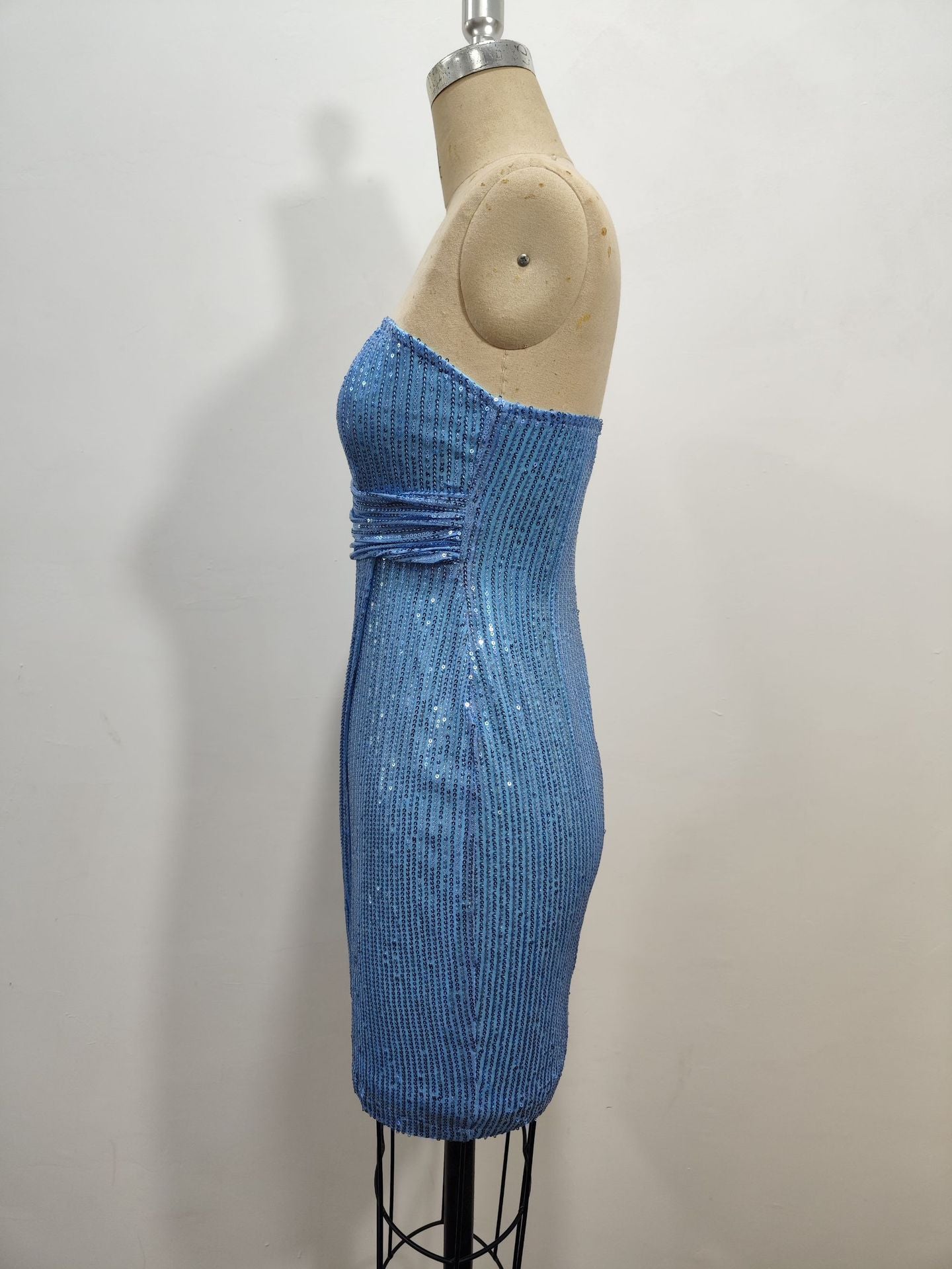 Summer Sexy Tight Sequined Sexy Hip Dress
