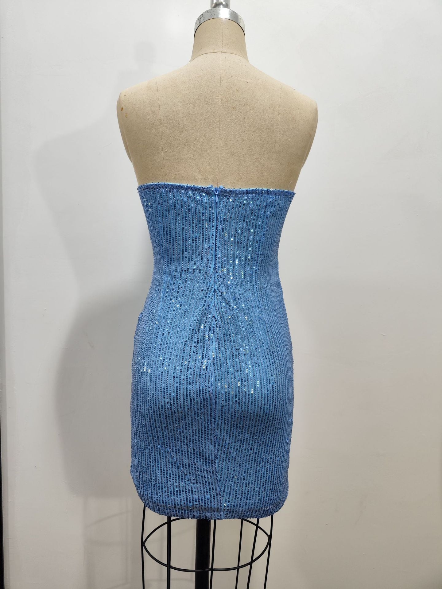 Summer Sexy Tight Sequined Sexy Hip Dress