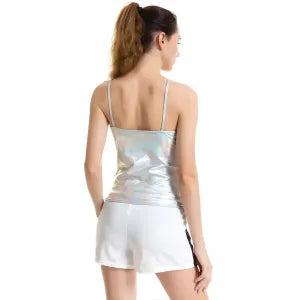 Popular Women Clothing Solid Color Sexy Camisole Slim Vest Spaghetti Strap Women Clothing