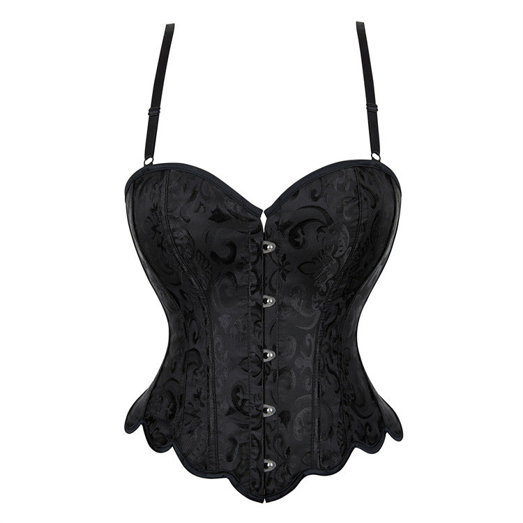 Black Double Strap Adjustable Women Tube Top Breasts Support Push up Court