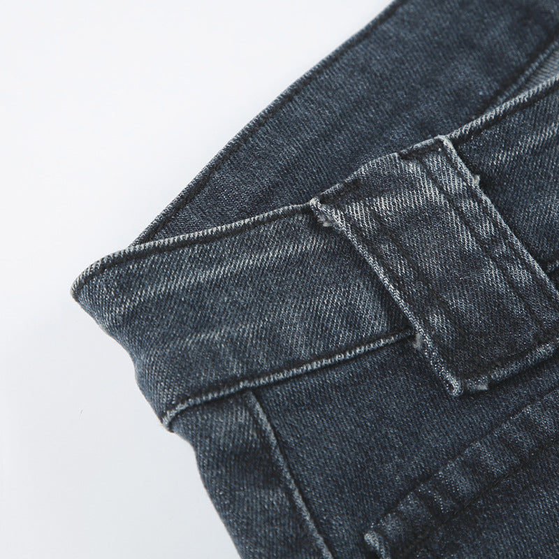 Street Sexy Retro Stretch Bootcut Trousers Retro Slim Spring Summer Jeans Women Trousers Delivery