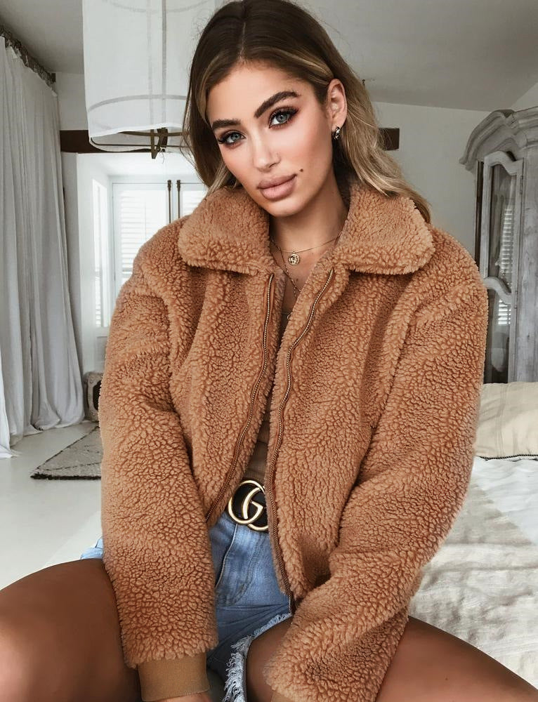 Autumn Winter Warm Jacket Jacket Women Top