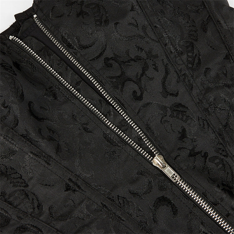 Lace Free Zipper Body Court Shaper