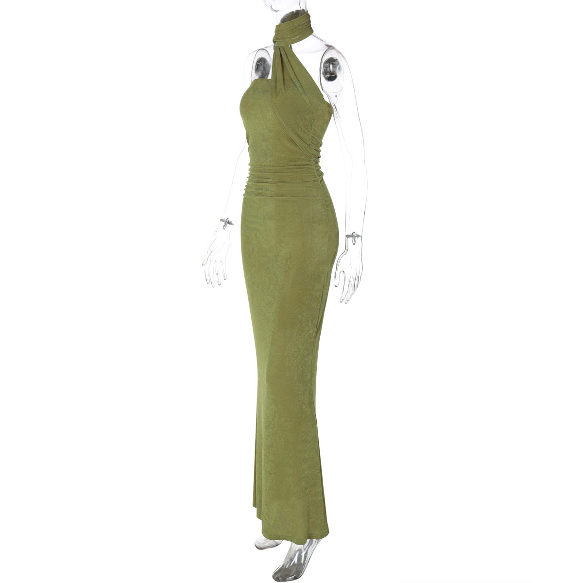 Arrival Women Sexy Tube Top Sleeveless Tall Street Slim Fit Long Ribbon Dress Women