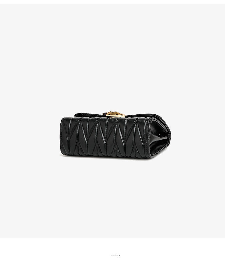 Bag Summer Women Women Bag Trend Chain Pleated Shoulder Messenger Bag