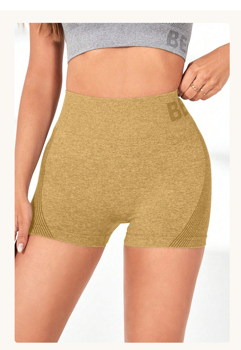 Yoga Pants Women High Waist Peach Hip Letter Graphic Skinny Running Fitness Pants Stone Washed Solid Color Sports Pants