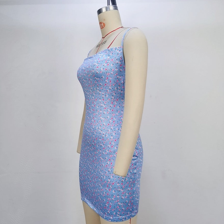 Sexy Sling Dress Tight Dress Women