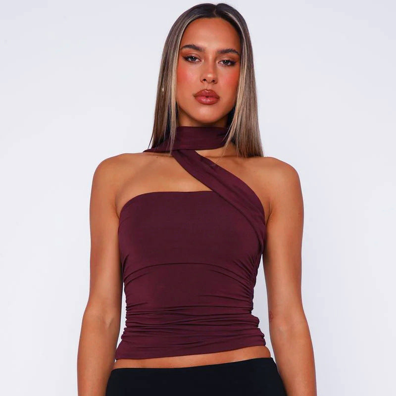 Summer Women Clothing Sexy Slim Fit Backless Trendy Tube Top