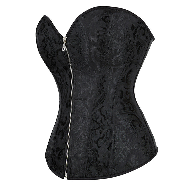 Lace Free Zipper Body Court Shaper