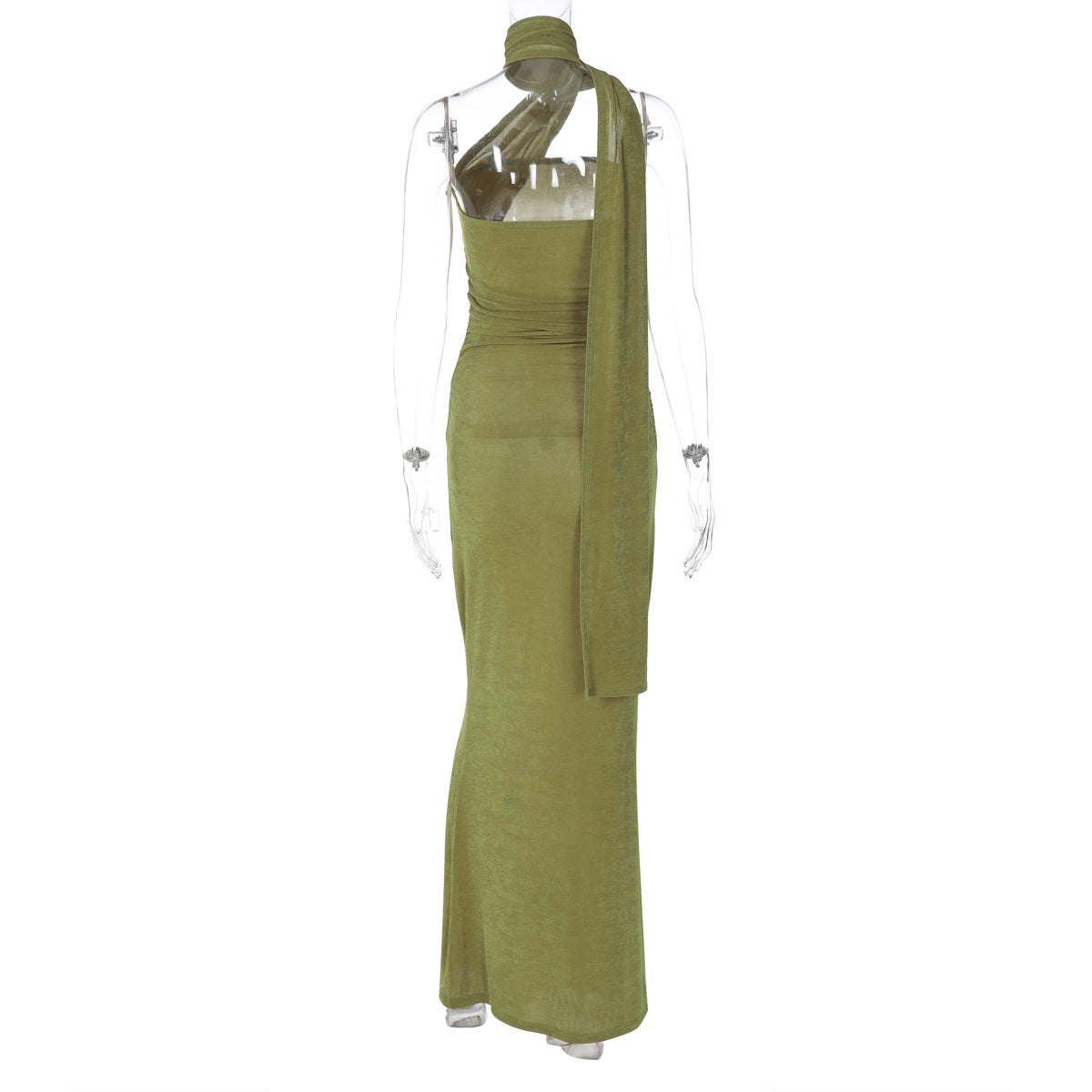 Arrival Women Sexy Tube Top Sleeveless Tall Street Slim Fit Long Ribbon Dress Women