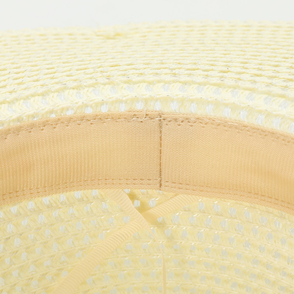 Bucket Hat Flat Brim Straw Hat Women Vacation Sun Hat French Floral Top Hat Sun Hat