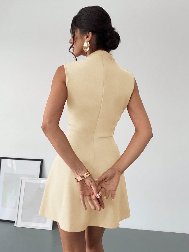 Best Women Clothes Summer Satin Dress Women High Grade Satin Dress