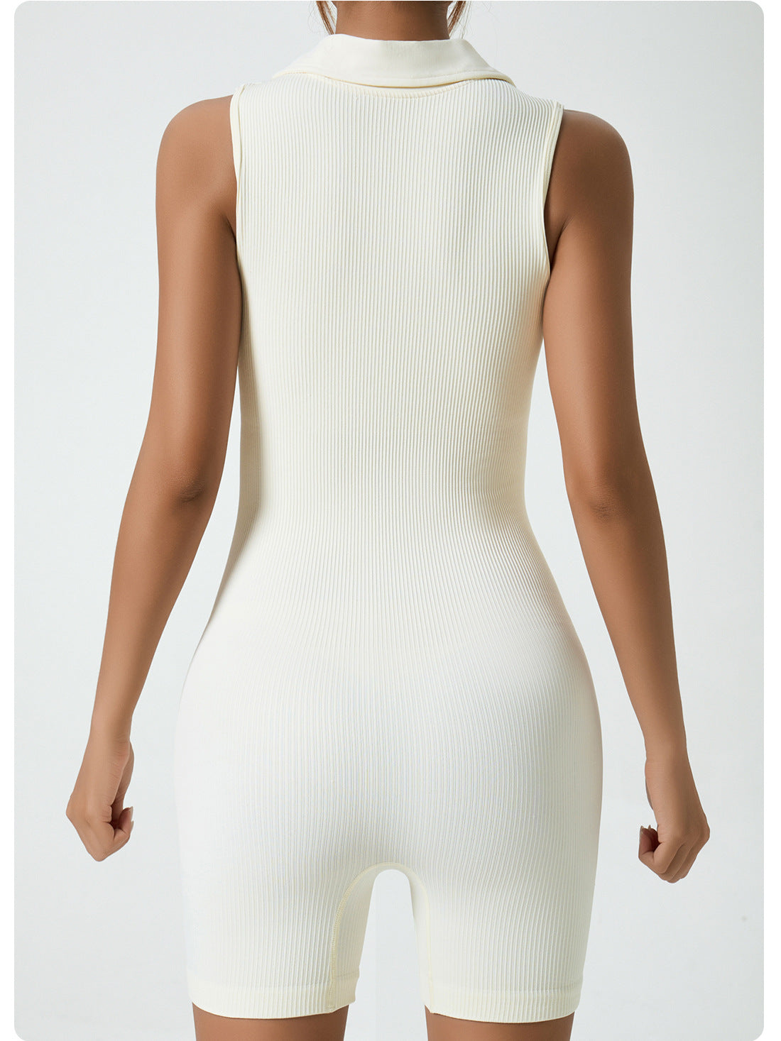 Body Shaping Sports Jumpsuit Button Slim Women Sleeveless Yoga Fitness Jumpsuit