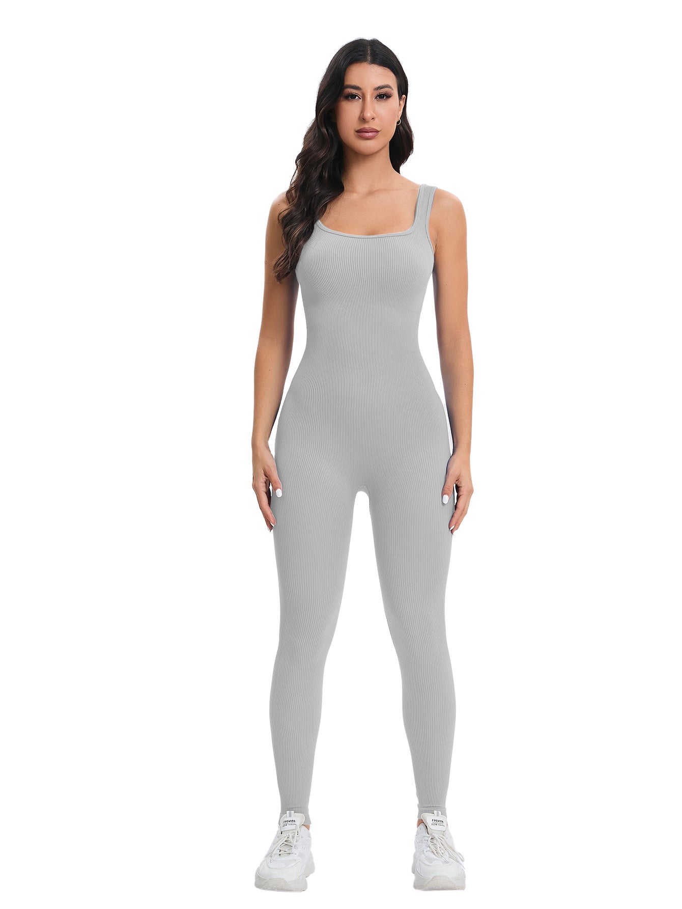 Sports Yoga Bodysuit Trousers Running Workout Quick Drying Breathable Seamless Knitted Peach Hip Slim Fit