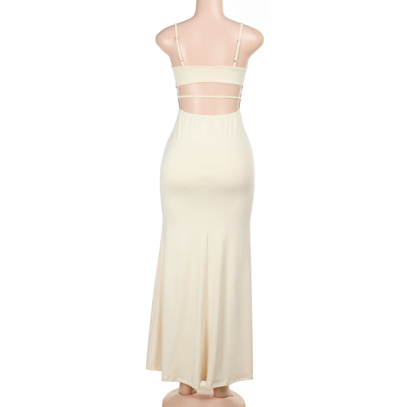 Arrival Backless Dress Southeast Asia Slim Fit Fancy Cami Dress Women Summer