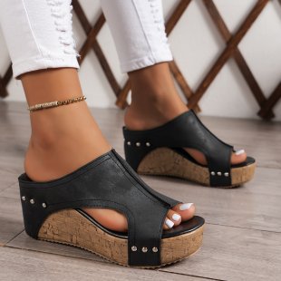 Black Slippers