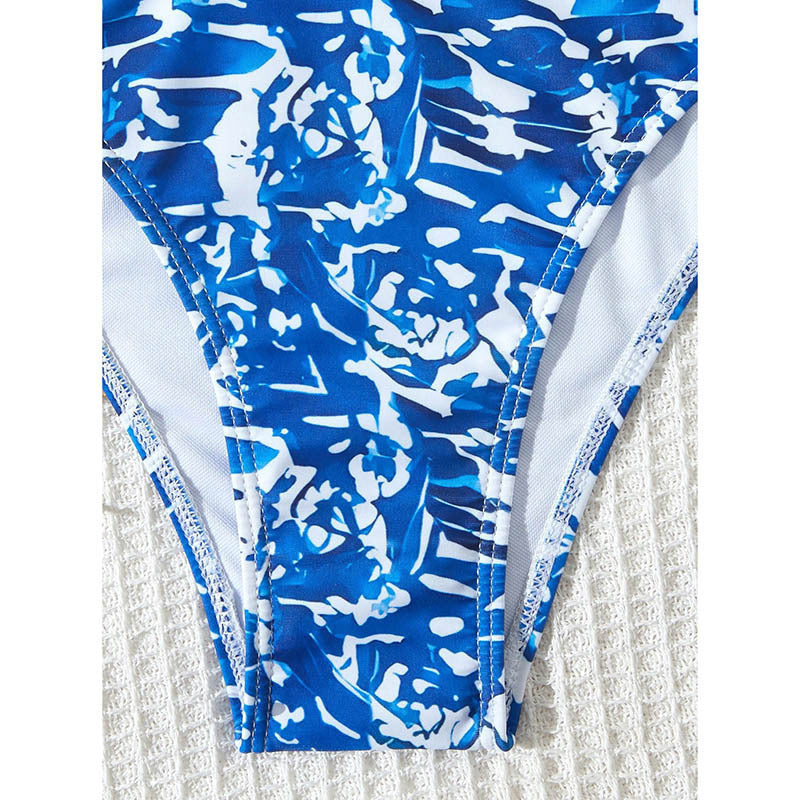 Printed Sexy Bikini Swimsuit Women Vacation Beach Spring Swimsuit Bikini