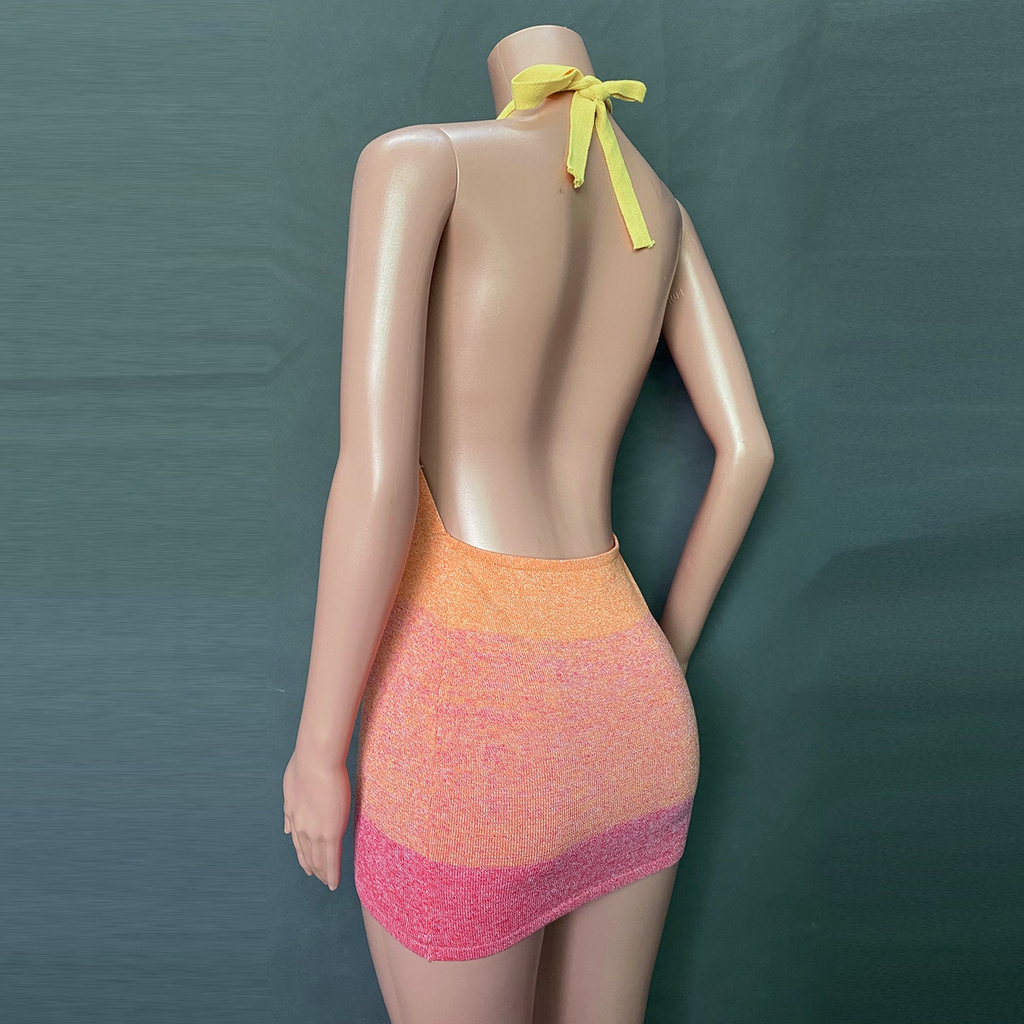 Best Women Clothes Vacation Swimsuit Sexy Sheath Backless Strap Sweaters Dress