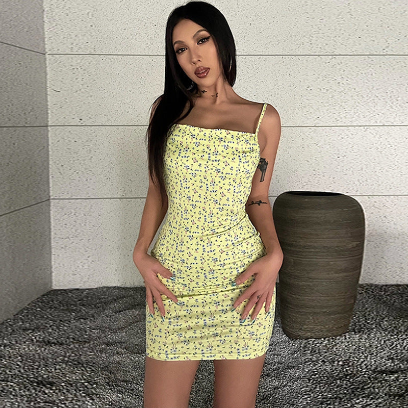 Sexy Sling Dress Tight Dress Women