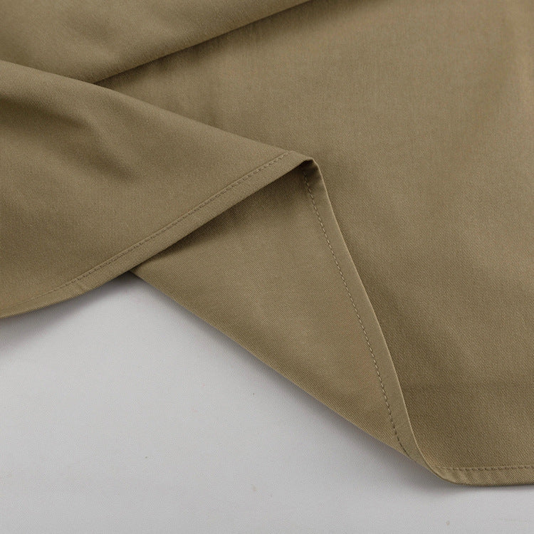 Elegant Niche Design Simple Women High Waist Slim Long Sheath Skirt