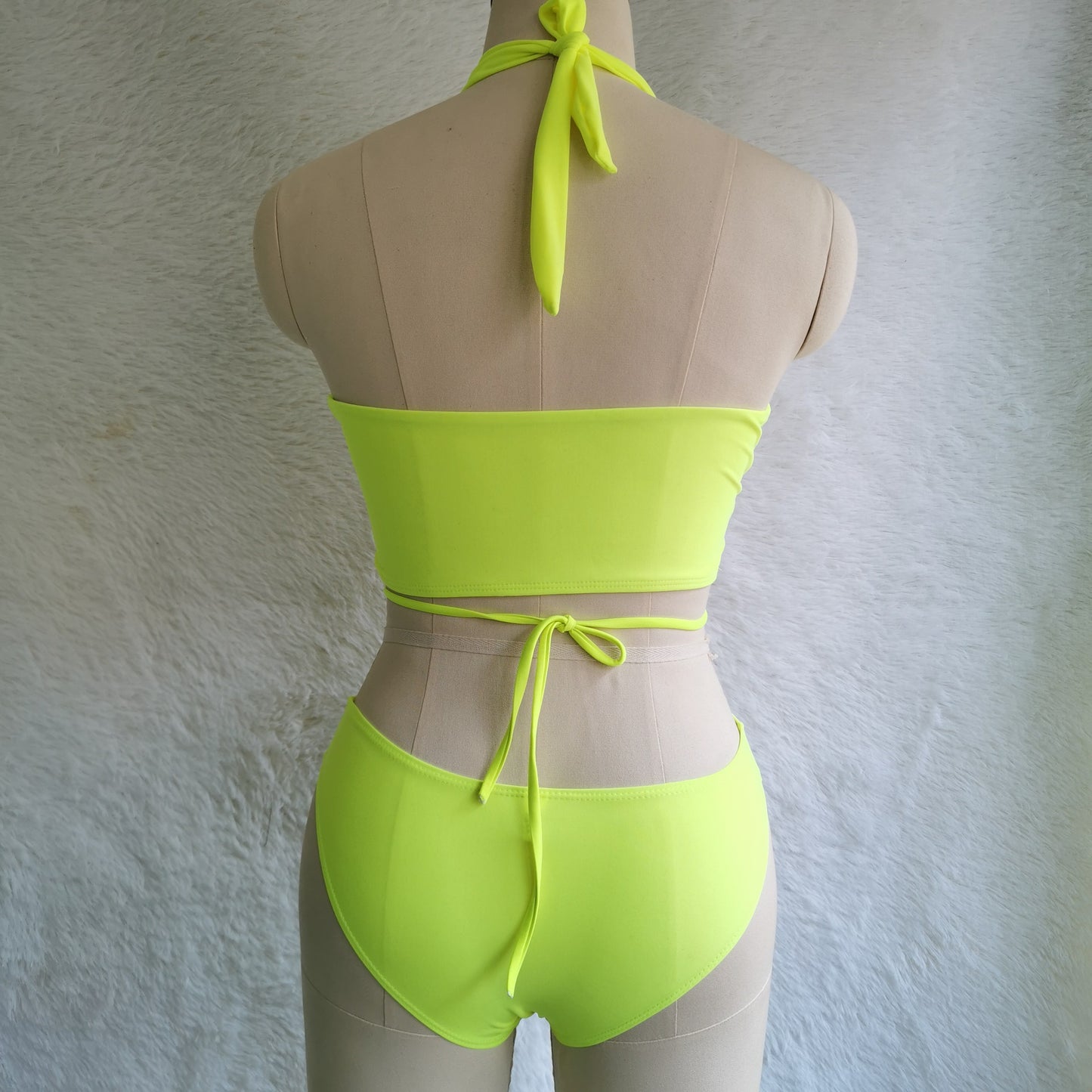 New Three Piece Swimsuit Women Dress Printed Bikini Sexy Split Swimsuit
