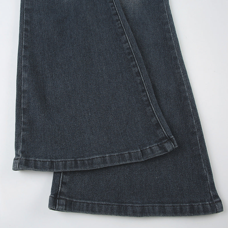 Street Sexy Retro Stretch Bootcut Trousers Retro Slim Spring Summer Jeans Women Trousers Delivery