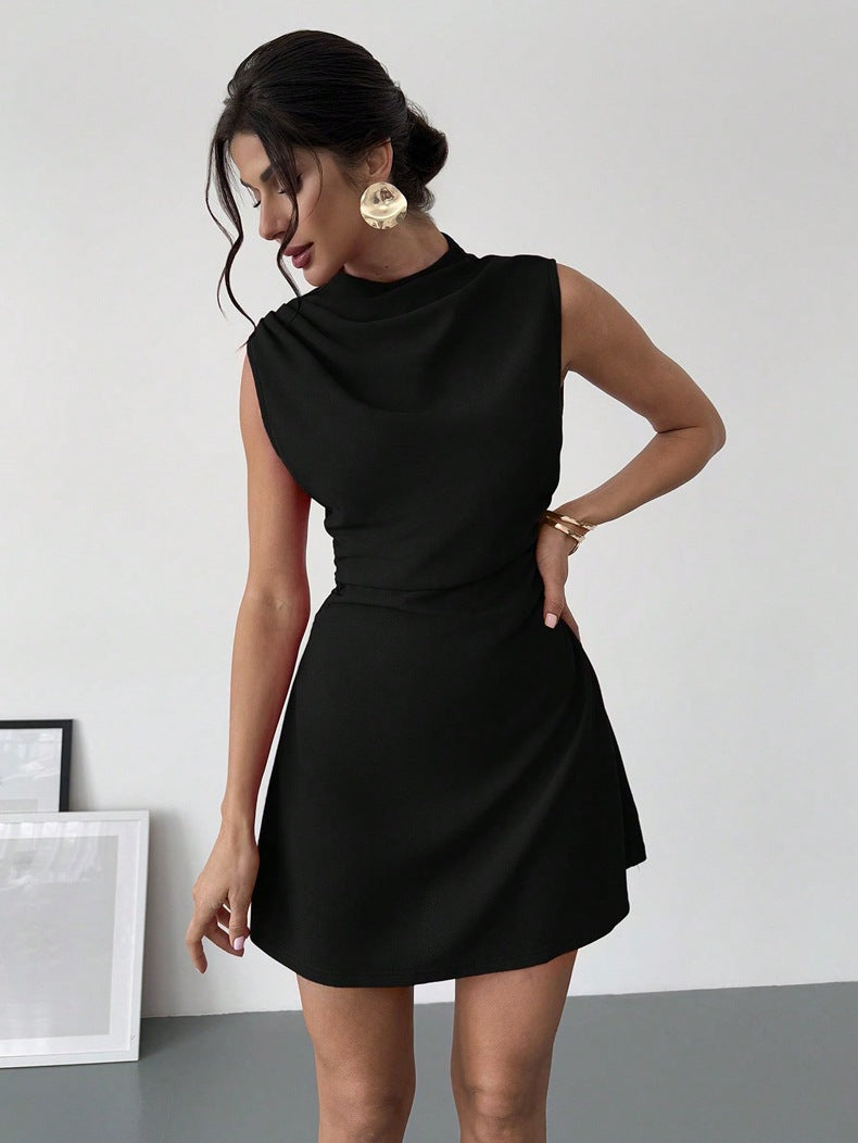 Best Women Clothes Summer Satin Dress Women High Grade Satin Dress