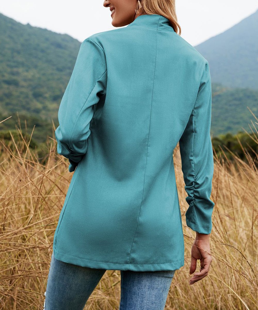 Fall Women Casual Small Blazer Professional