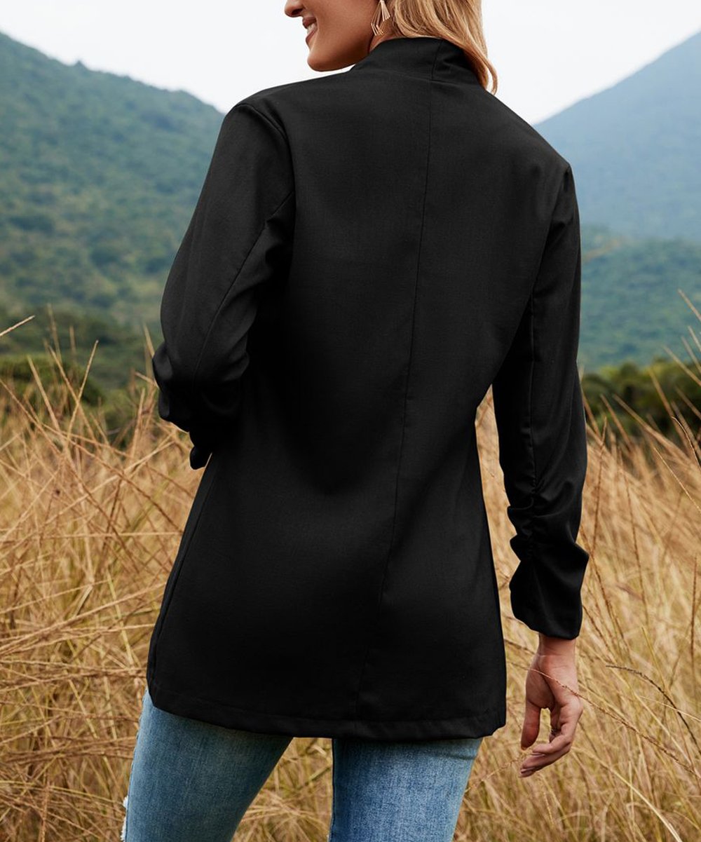 Fall Women Casual Small Blazer Professional
