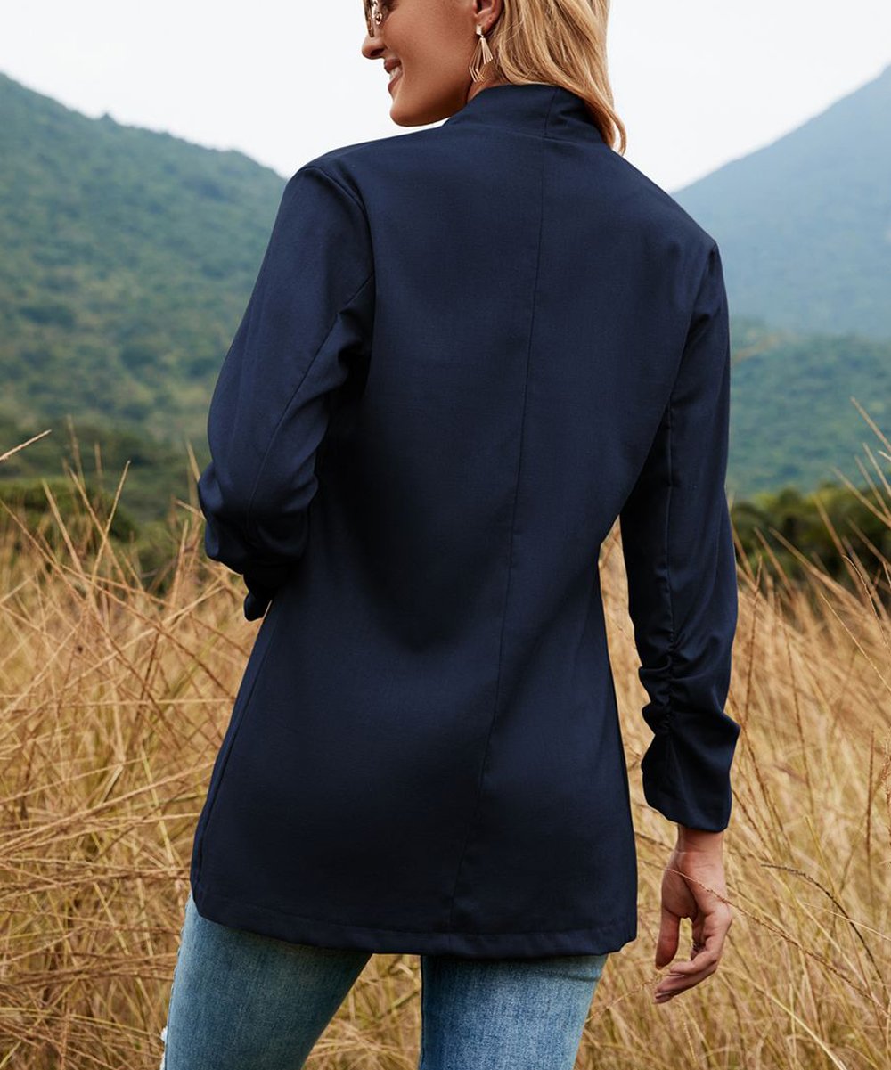 Fall Women Casual Small Blazer Professional