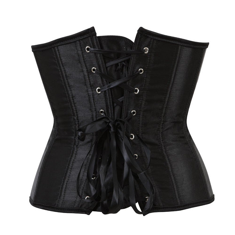 Court Satin Waist Seal Waist Belt Clip Women Body Shaping Belly Band