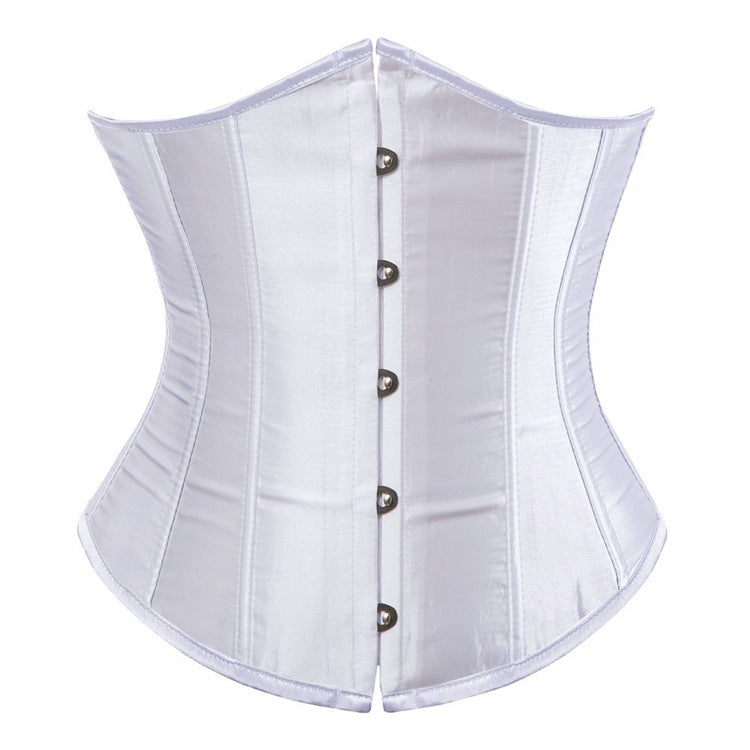 Court Satin Waist Seal Waist Belt Clip Women Body Shaping Belly Band